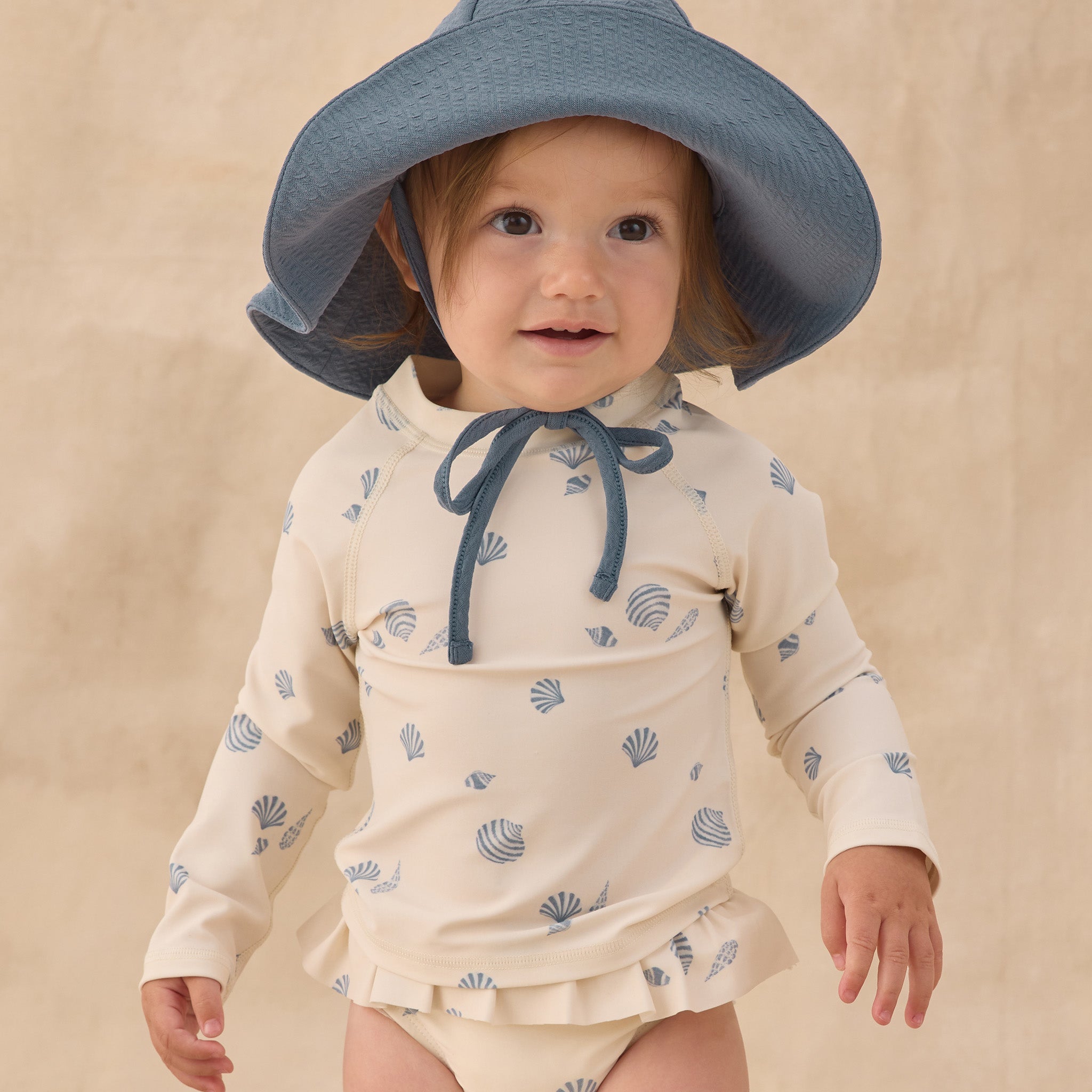 Rash guard Girls Set Seashells | Rylee + Cru