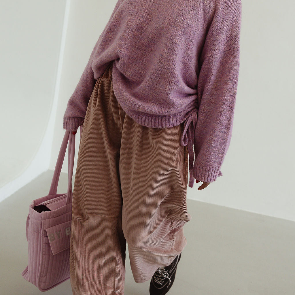 Ren Cord Pant - Musk Pink by By Billie
