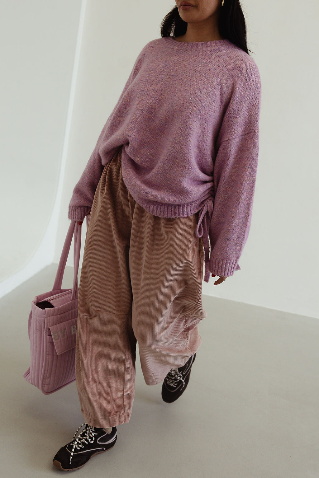 Ren Cord Pant - Musk Pink by By Billie