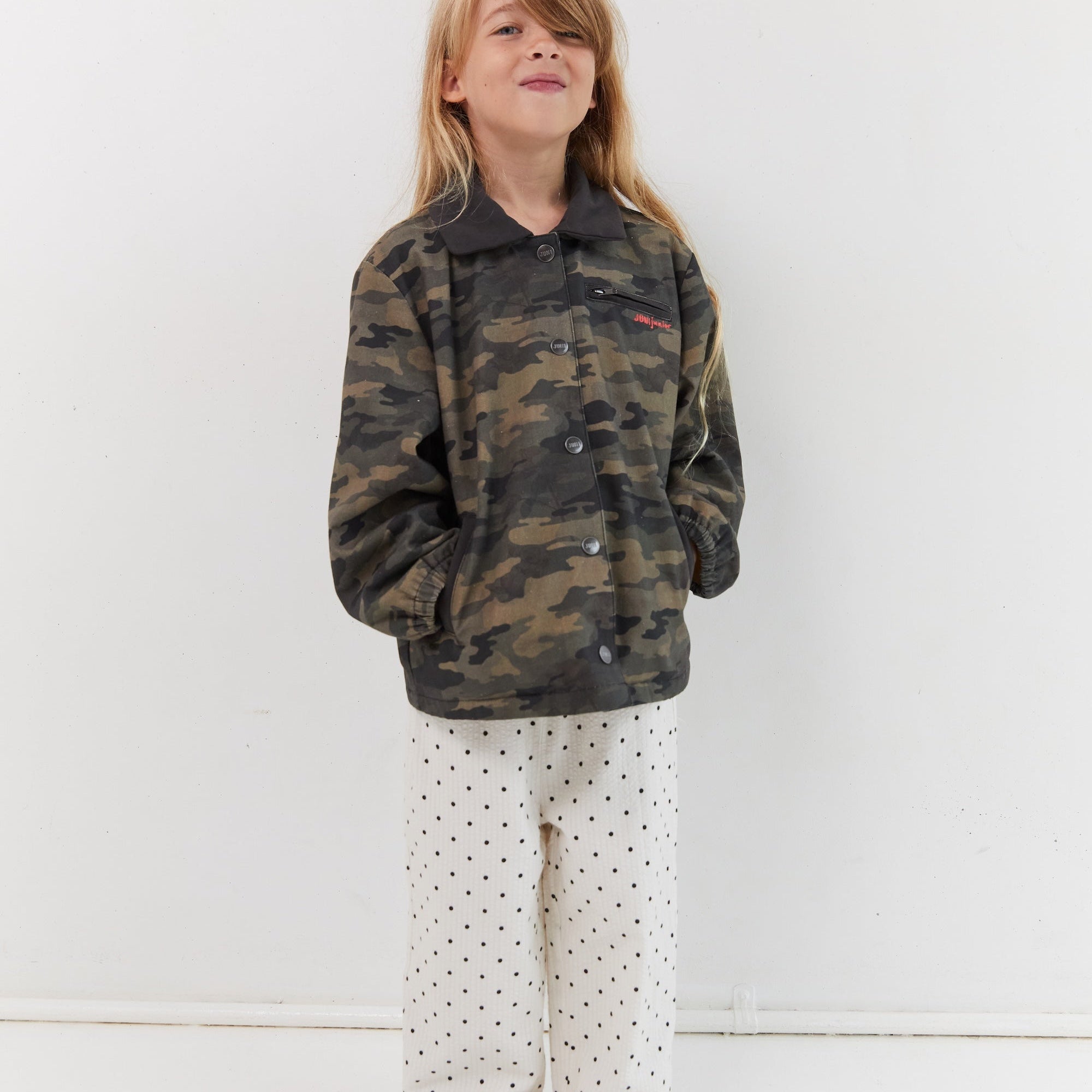 Rocky Padded Jacket - Camo by Juni