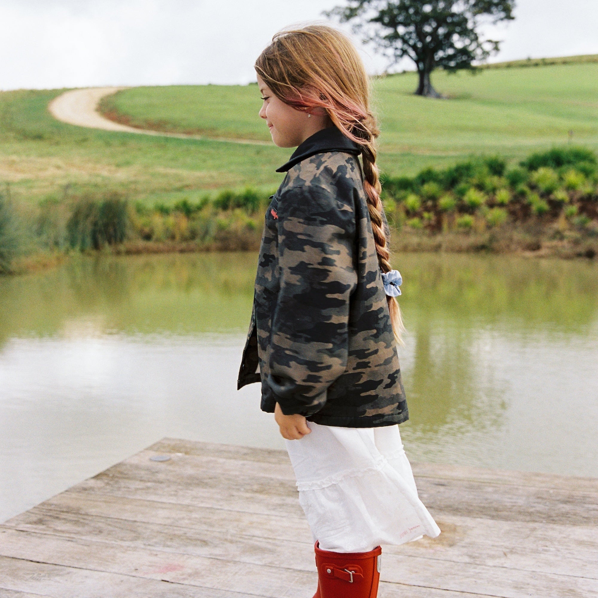 Rocky Padded Jacket - Camo by Juni
