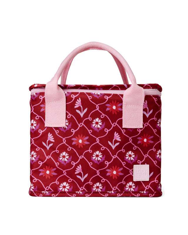 Rosewood lunch bag by the somewhere co