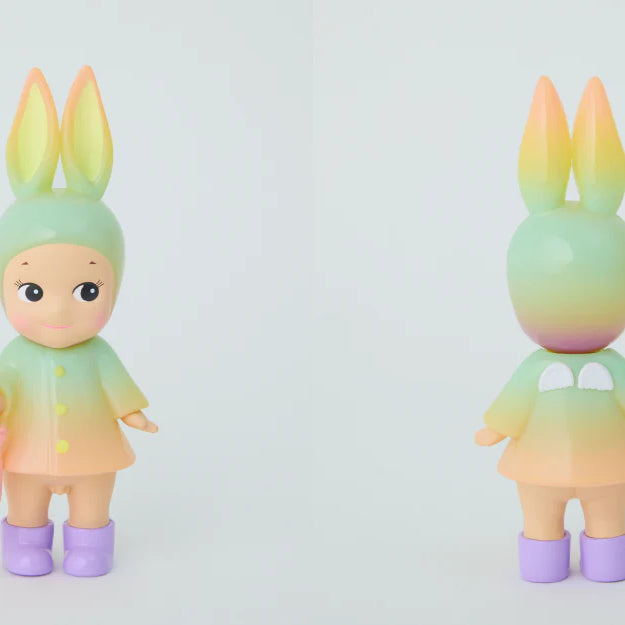 I love rainy day rainbow rabbit