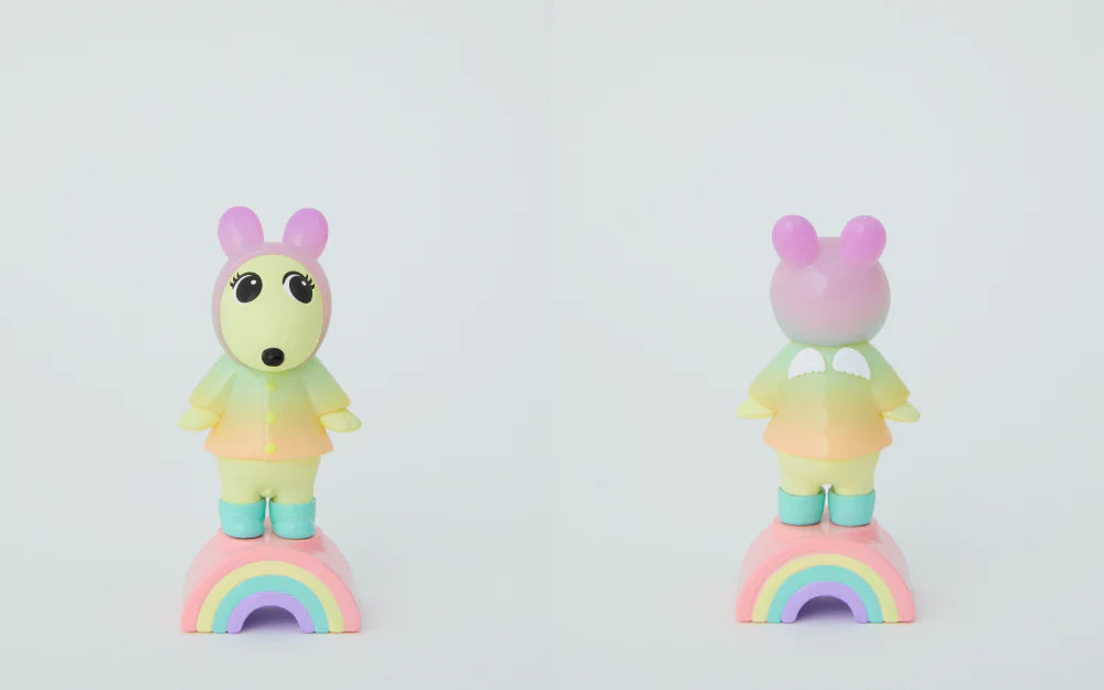 I love rainy day rainbow robby