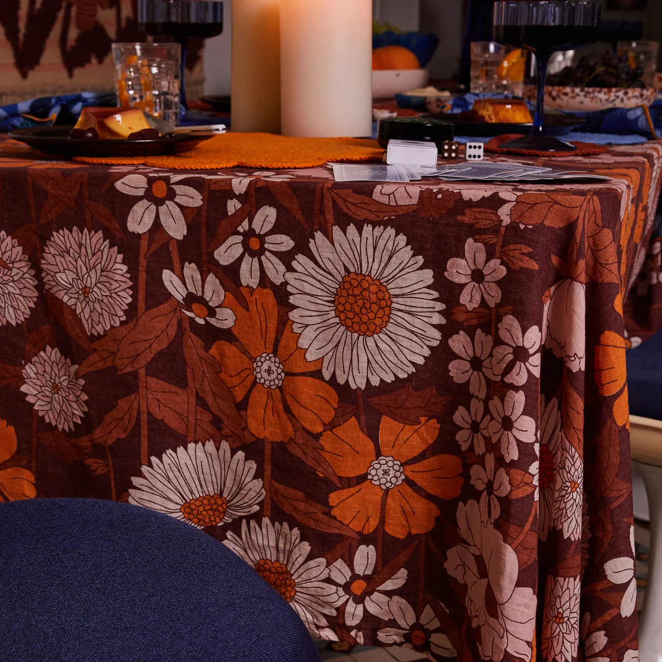 Benita Tablecloth by Sage & Clare with table setting