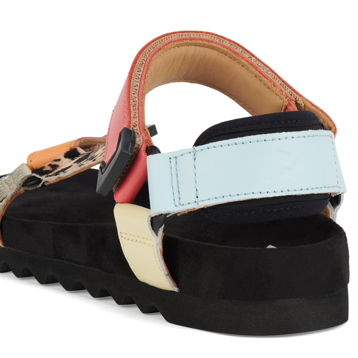 colourful womens leather sandal
