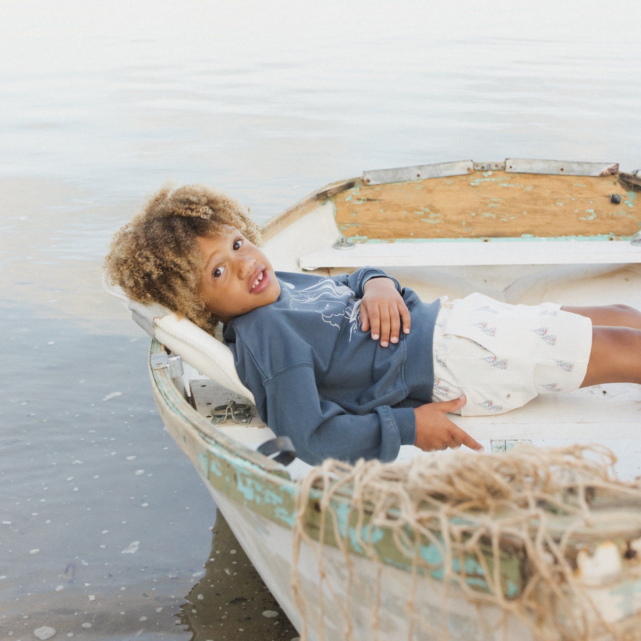 Child in the Seas The Day Sweatshirt | Rylee + Cru