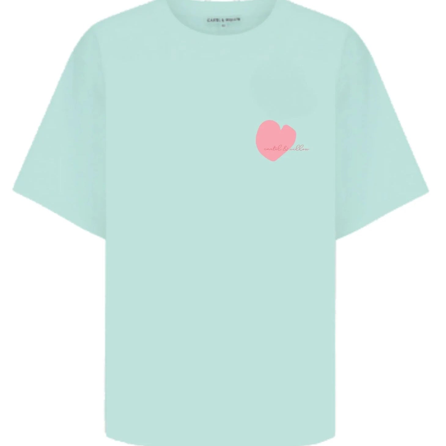 Self Love Club Tshirt by Cartel and Willow Mint / Pink