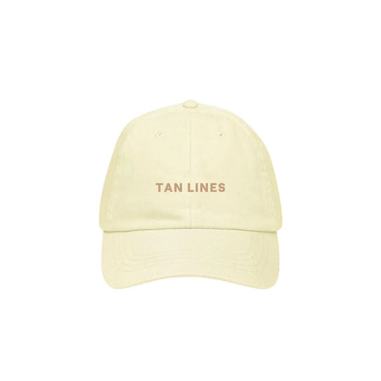 Sloane cap from Cartel & Willow yellow tan lines