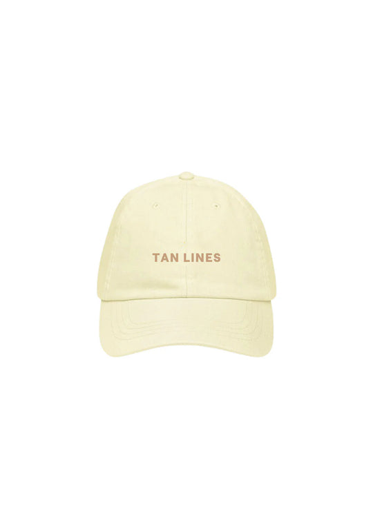 Sloane cap from Cartel & Willow yellow tan lines