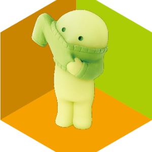 Smiski getting dressed