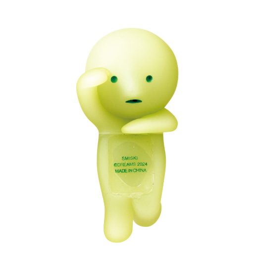 glow in the dark Smiski hippers