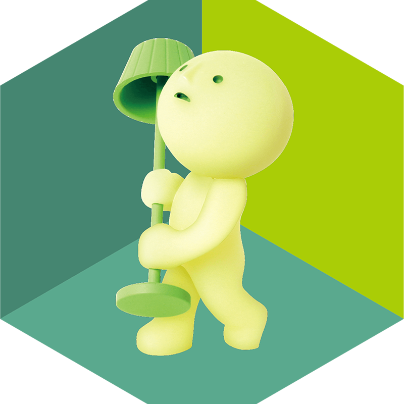 Smiski decorating his room