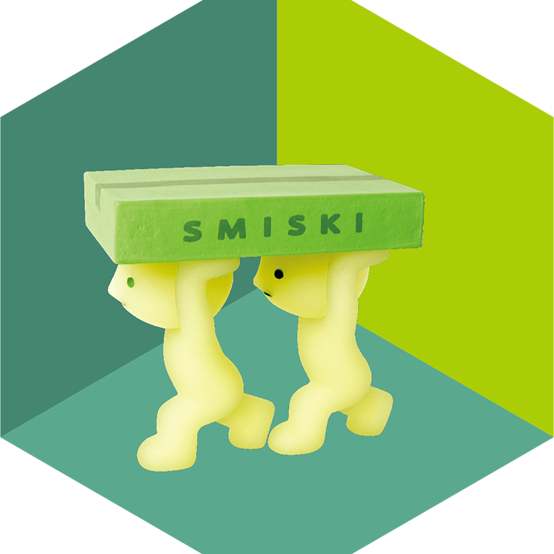 Teamwork Little Smiski