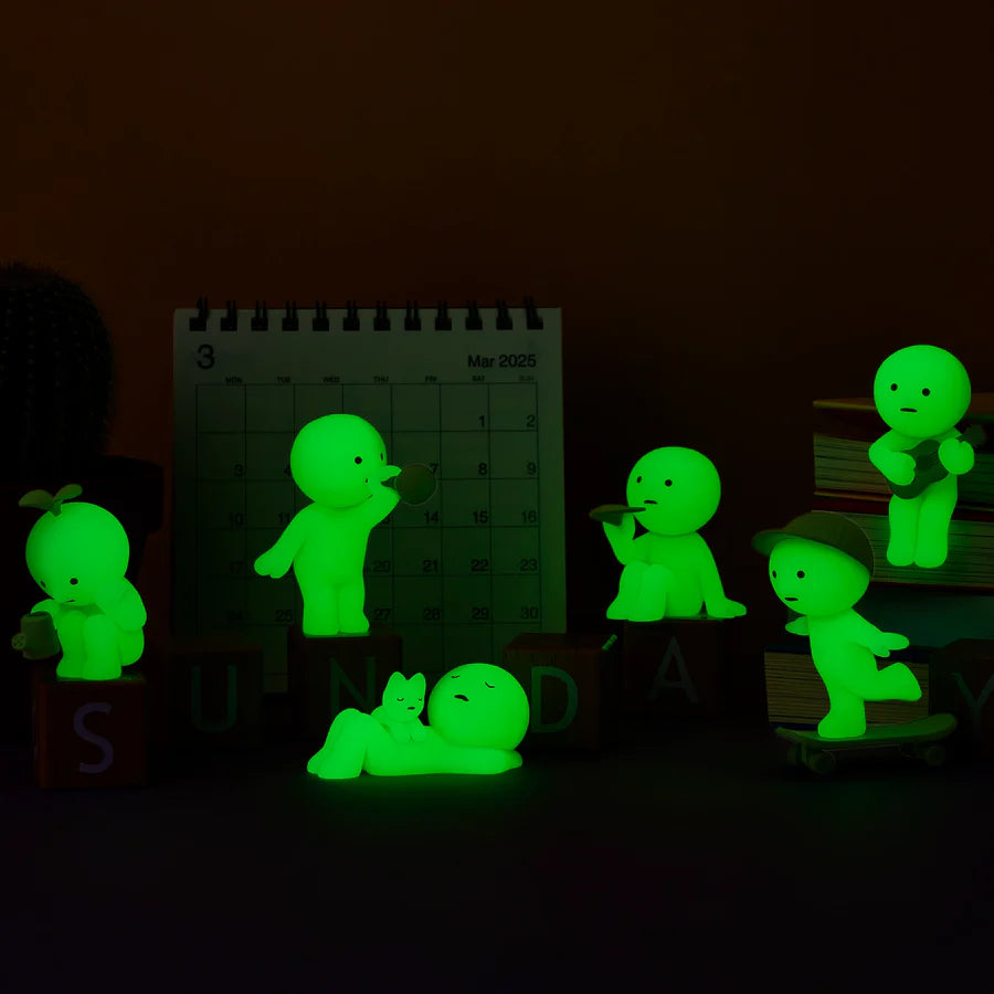 Smiski Sunday Series Glow in the dark