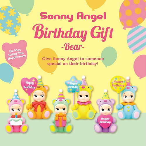 Sonny Angel Happy Birthday Bear by