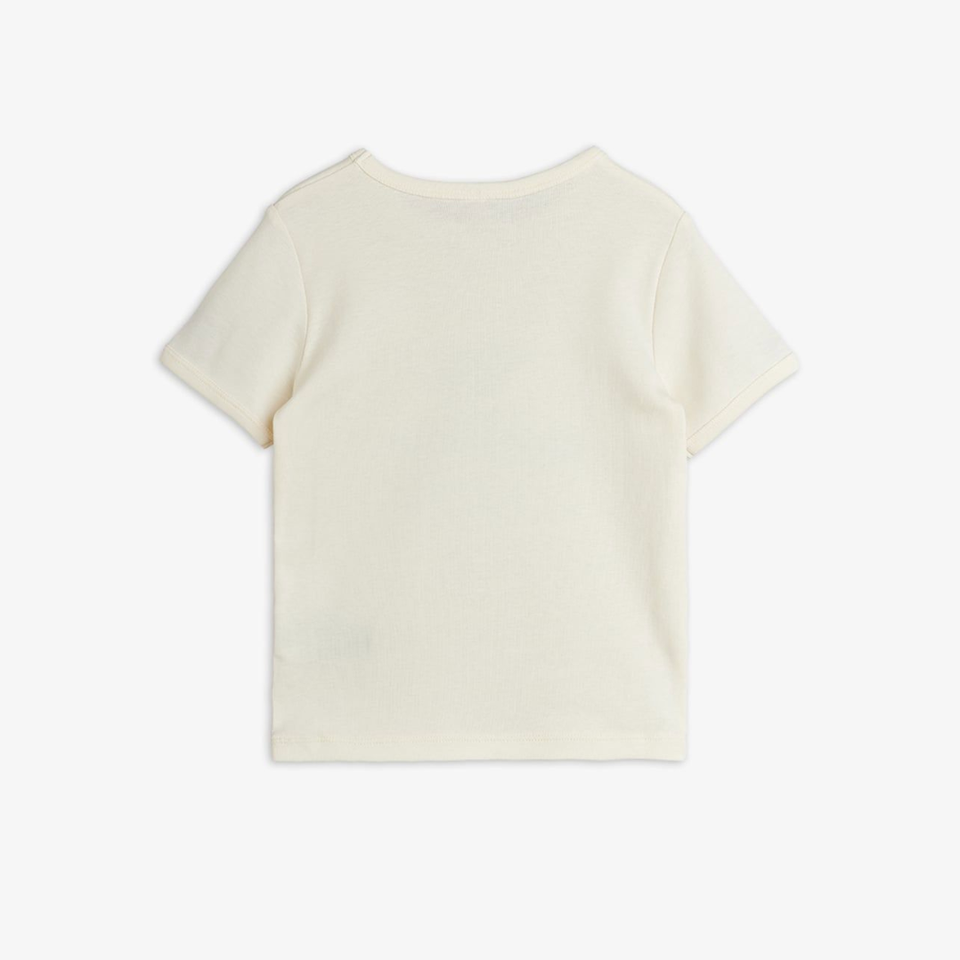 Back view of Space Tour T-Shirt - Off White | Mini Rodini