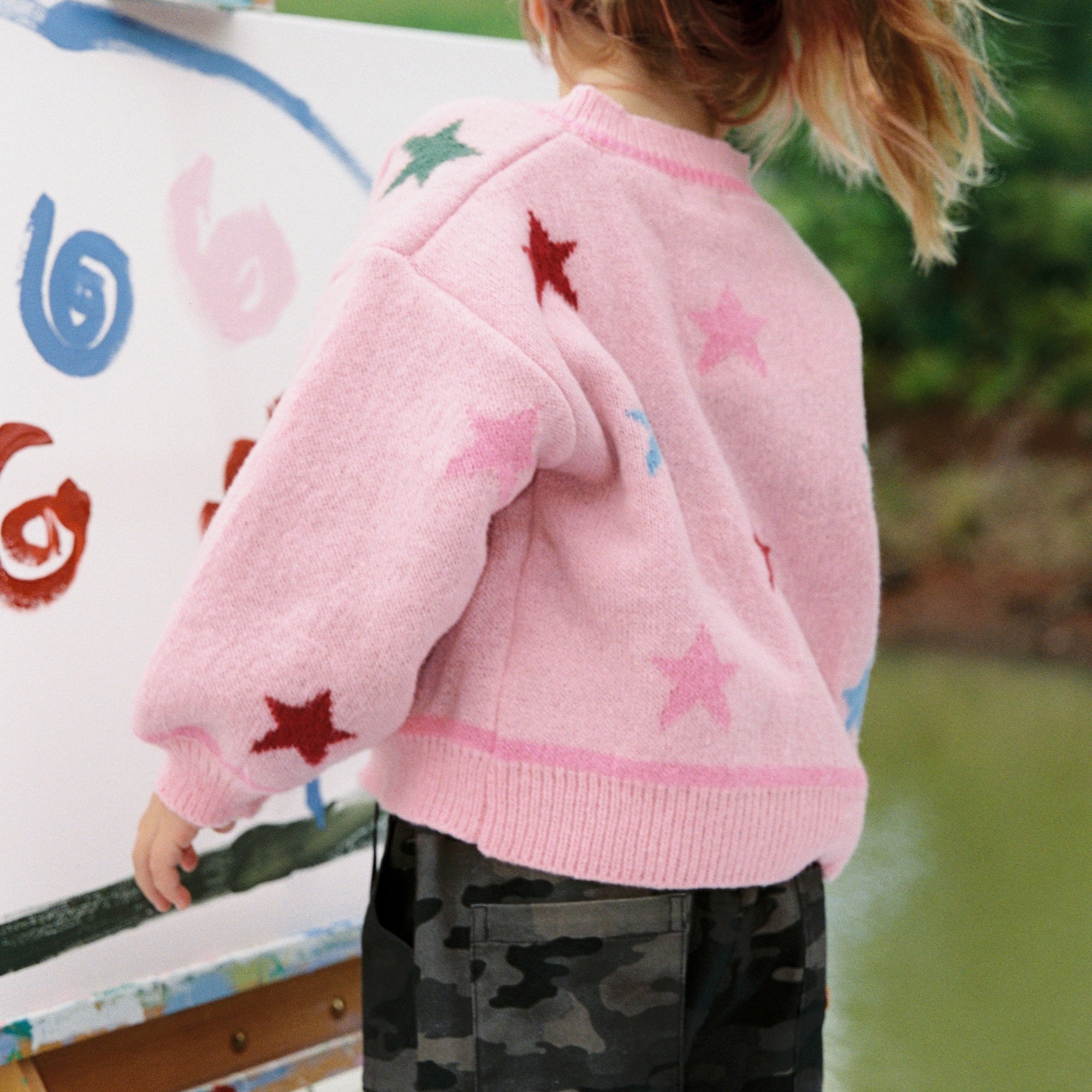 Star Cardigan - Stars by Juni