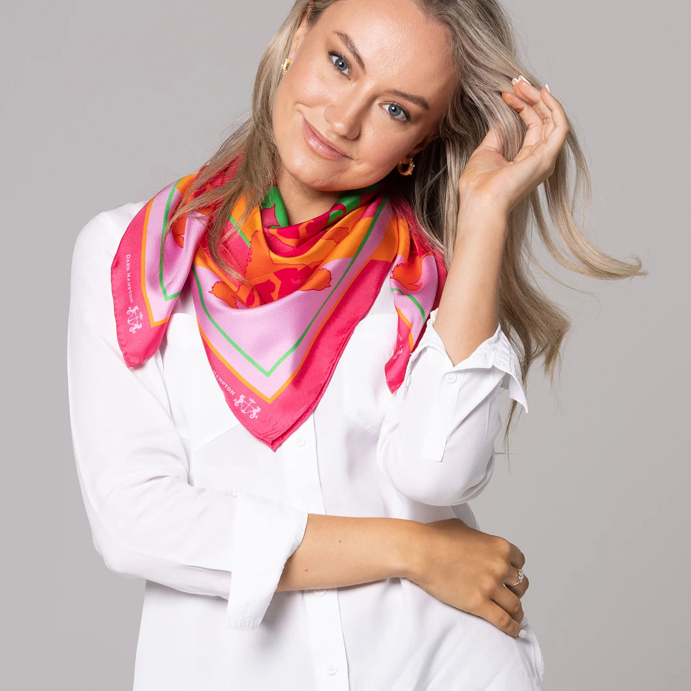 Steetskamp Silk Scarf by Dark Hampton