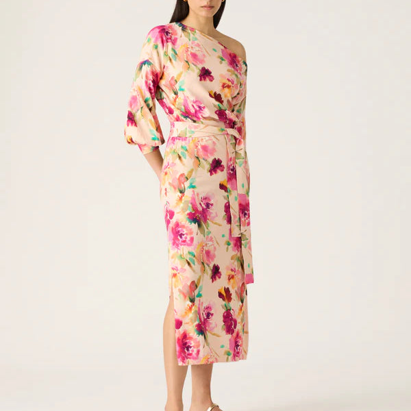 Stella Knit One Shoulder Dress by MOS