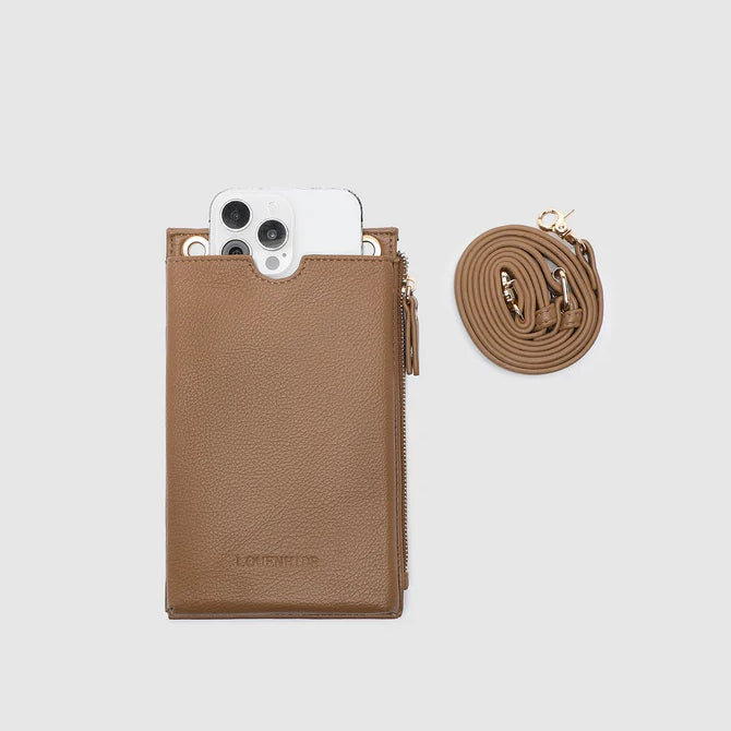 suki phone bag caramel