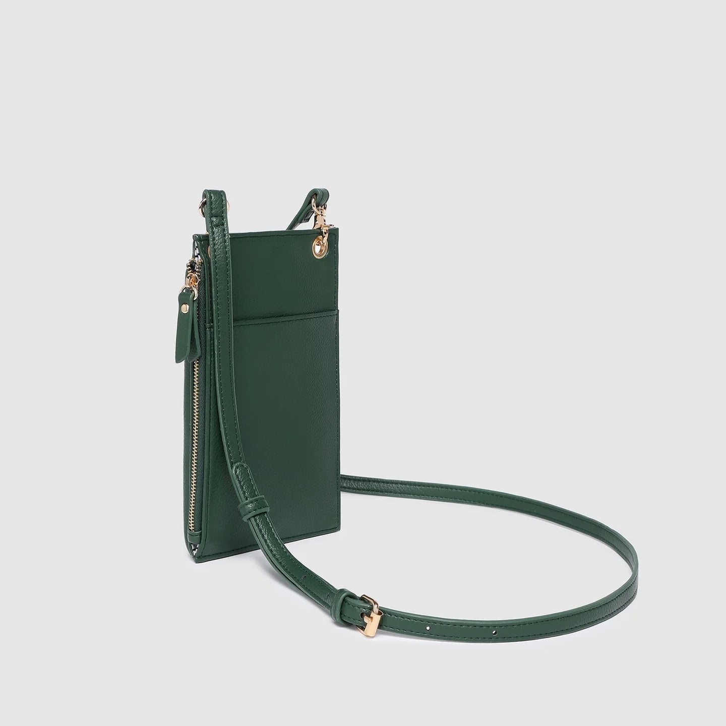 forest green phone bag