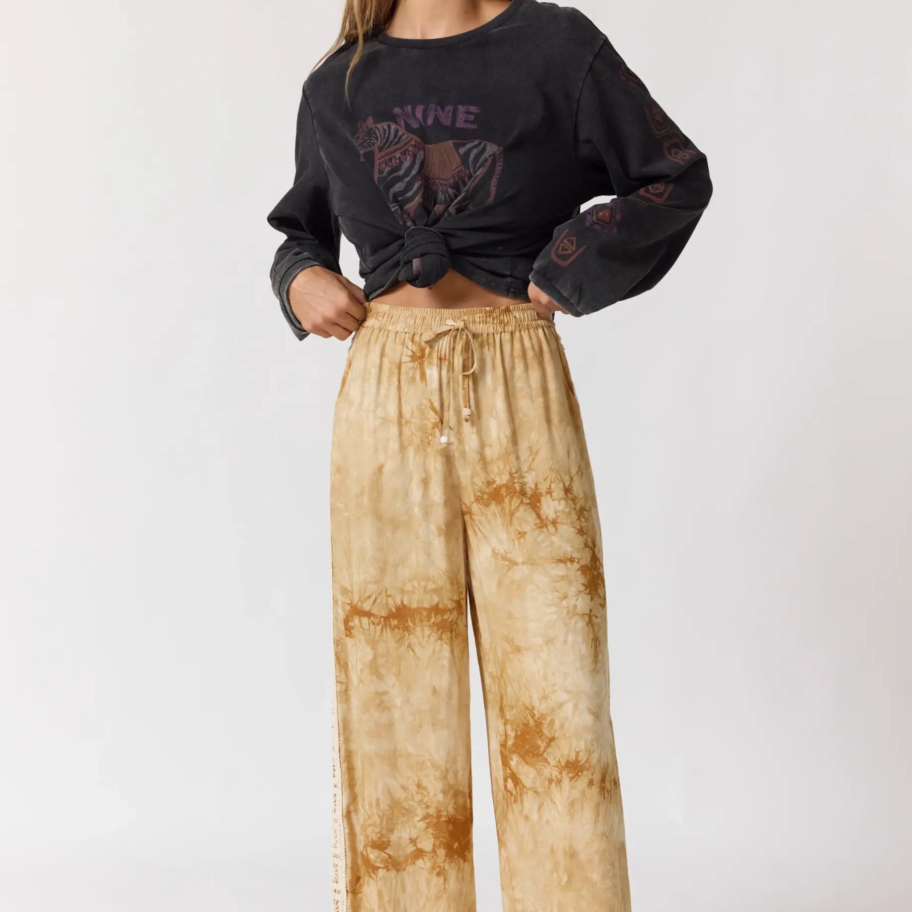 Sunday Pants - Sand by Nine Lives Bazaar