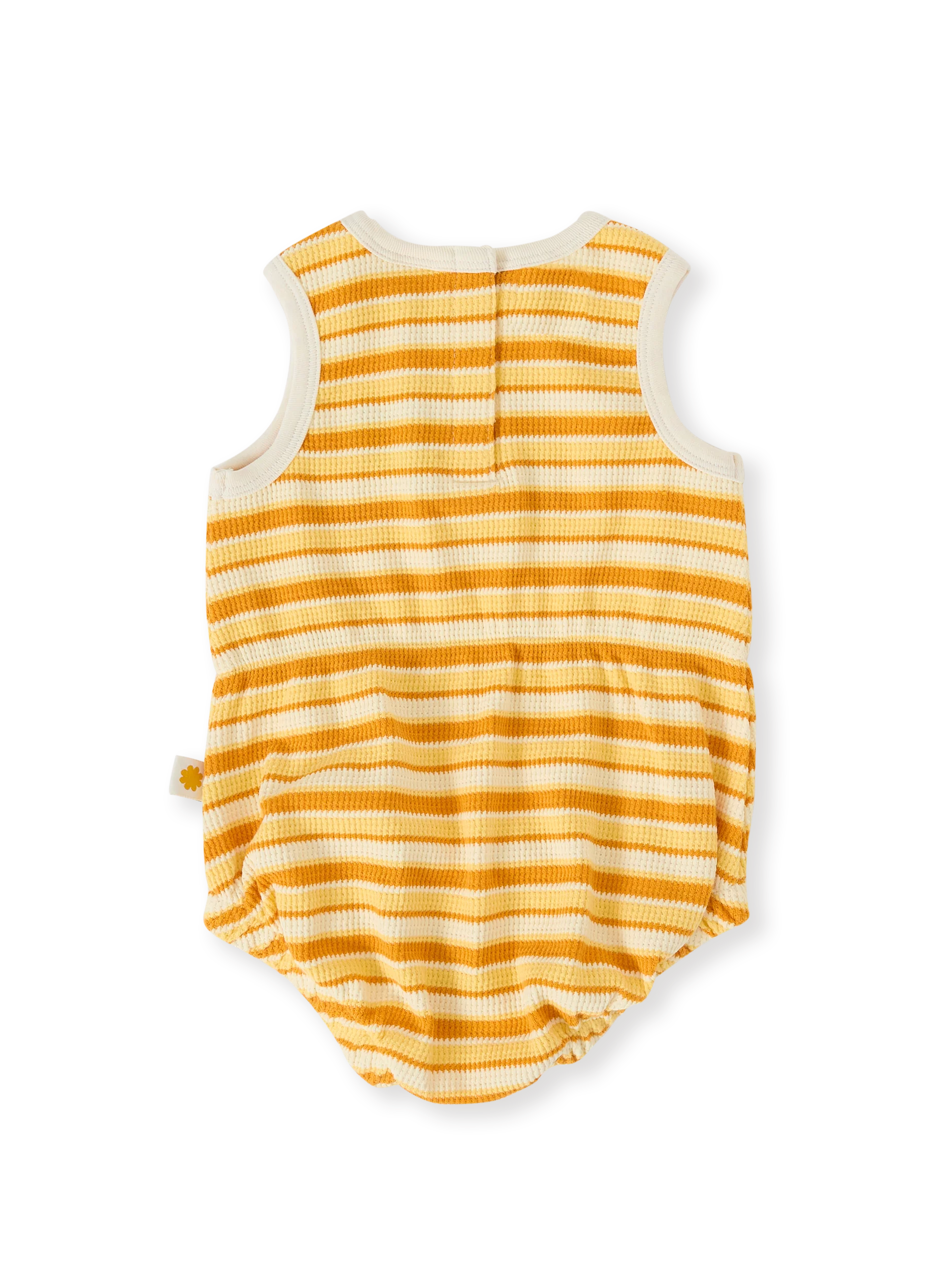 sunshine stripe romper