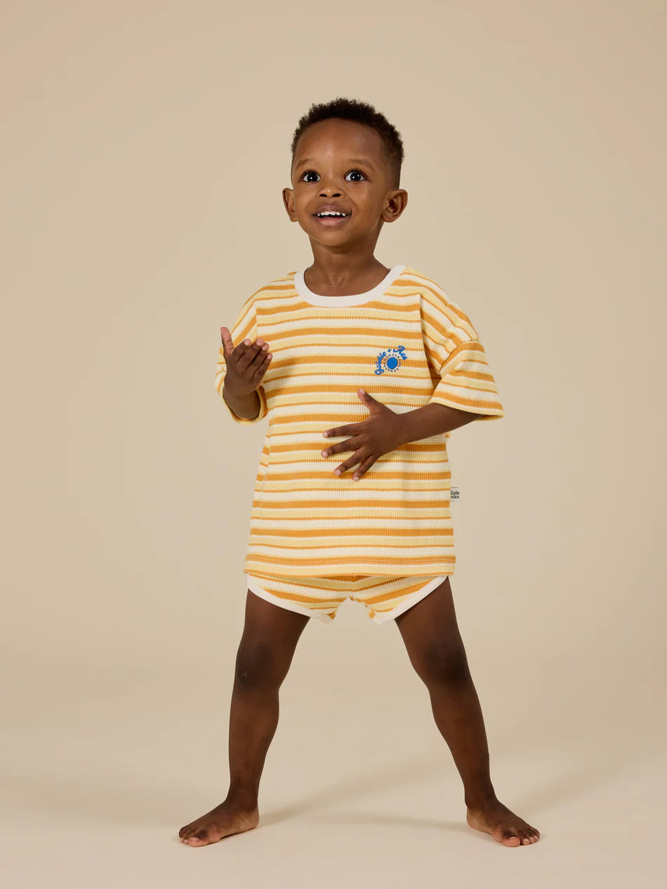 sunshine stripe shorts goldie and ace