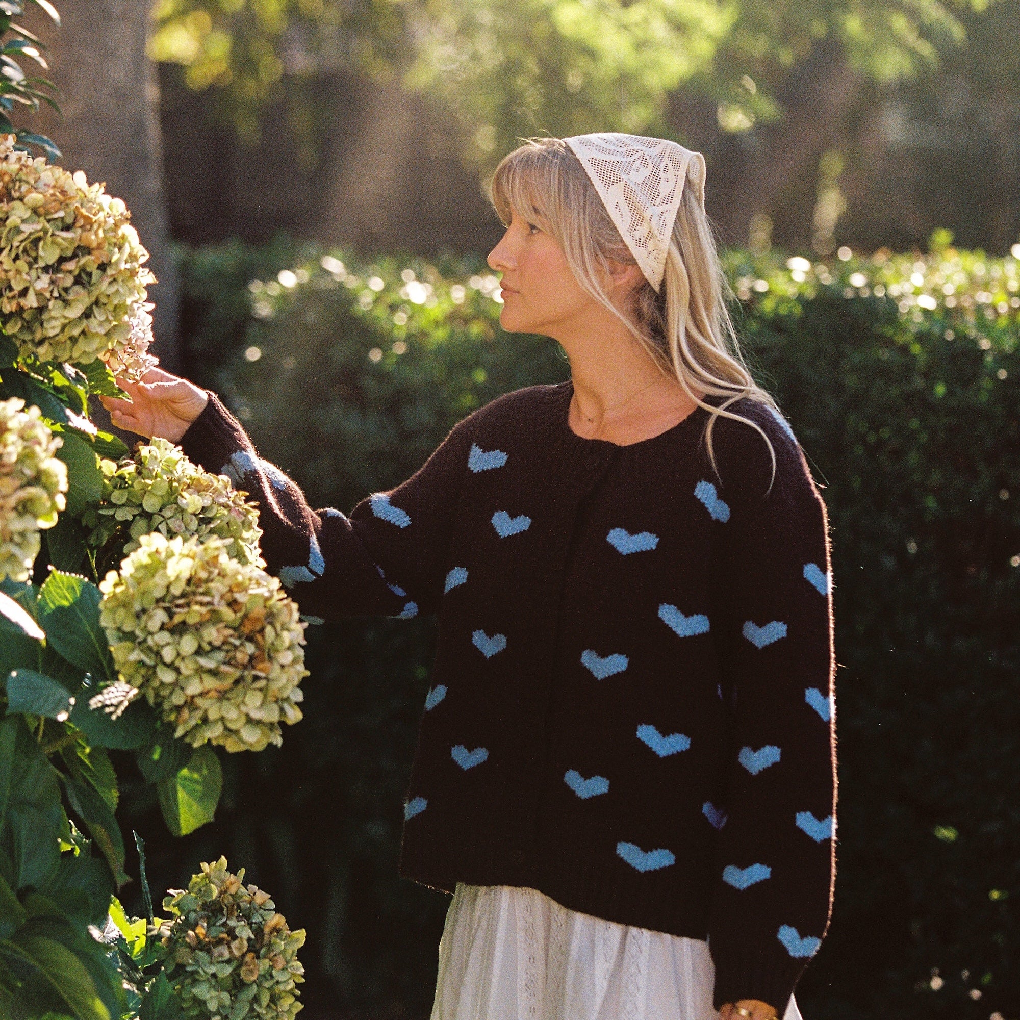 Sweetheart Cardigan Hearts by Juni