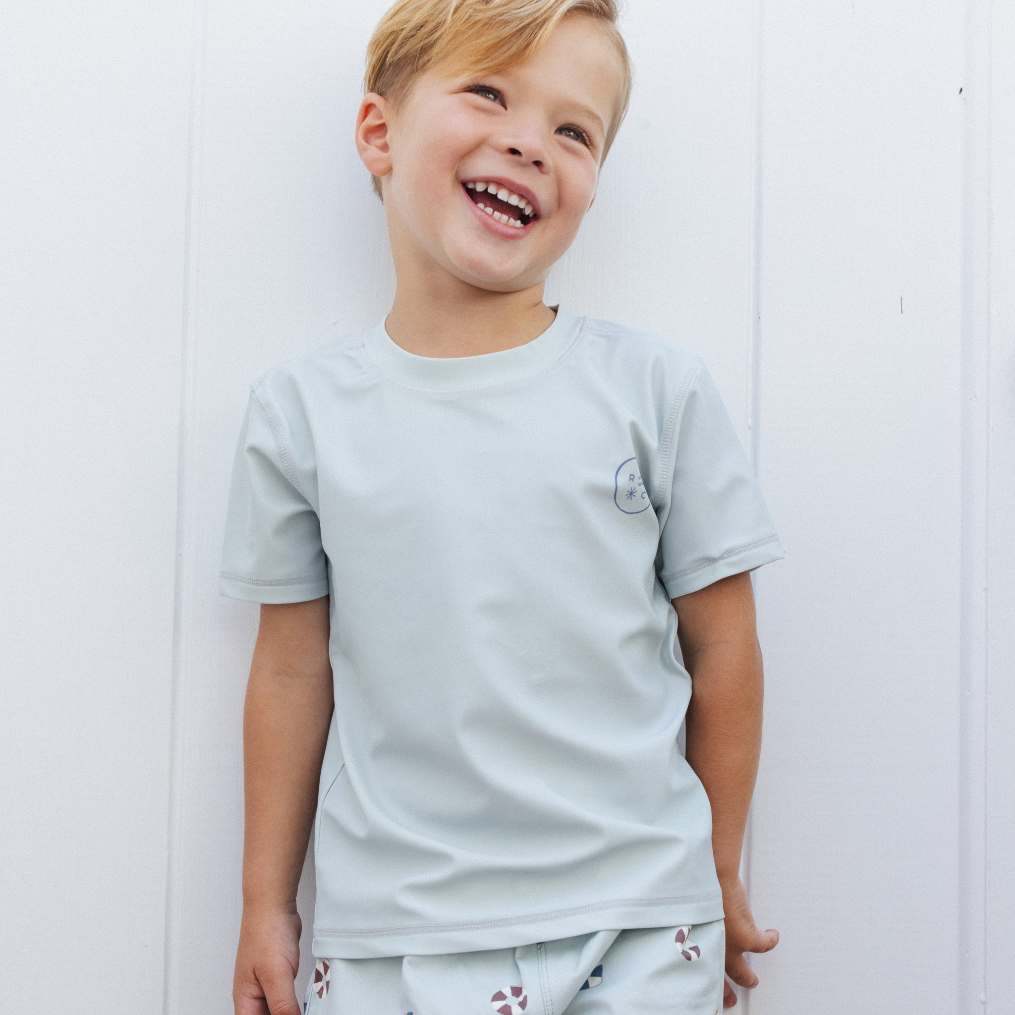 Front view of Swim Trunk Floatie | Rylee + Cru