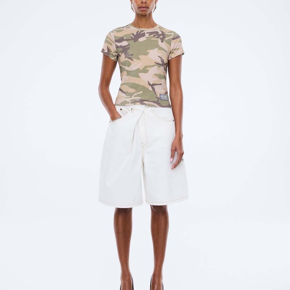 Tessa Baby Tee Desert Camp by Ena Pelly
