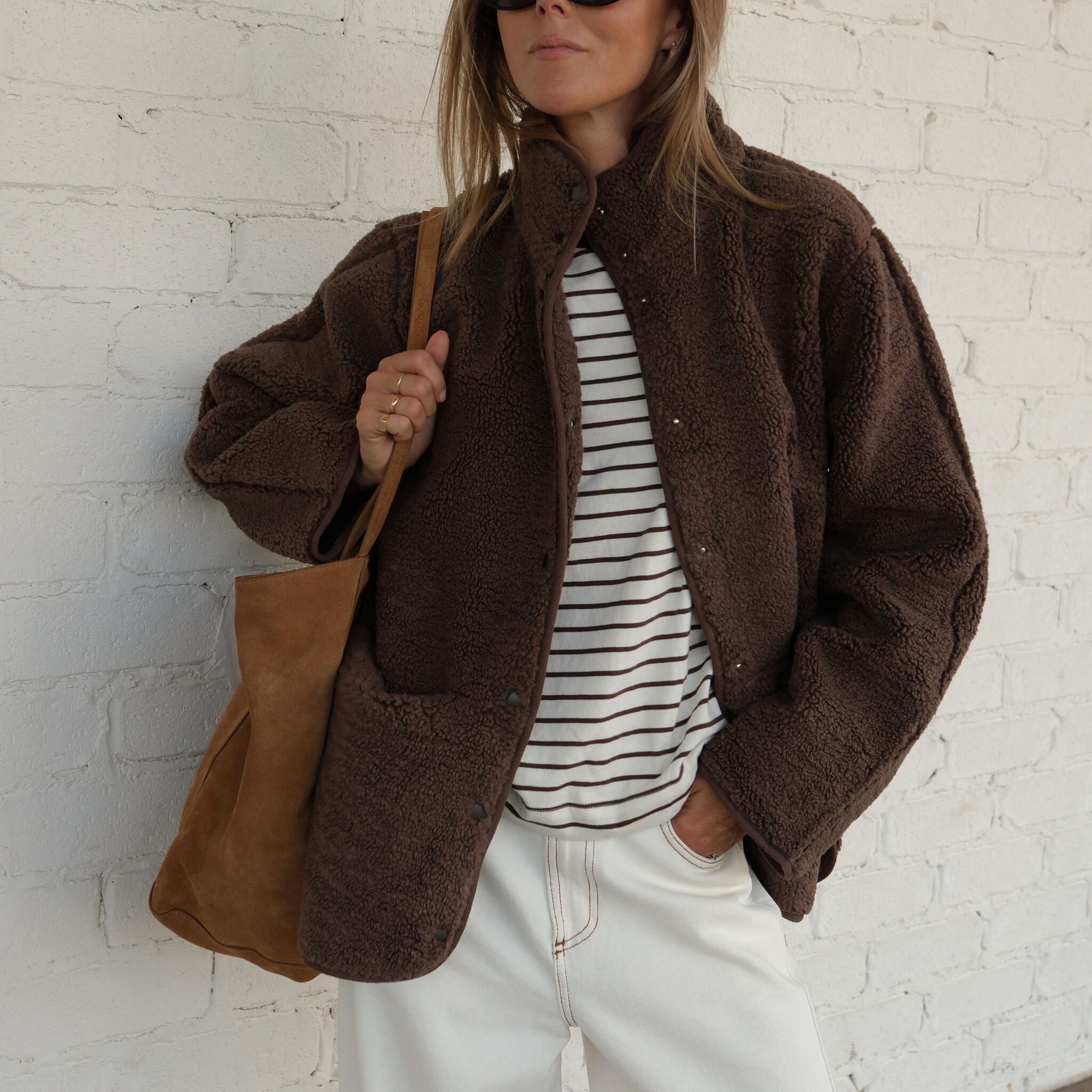 Teddy Jacket - Chocolate by Ceres Life