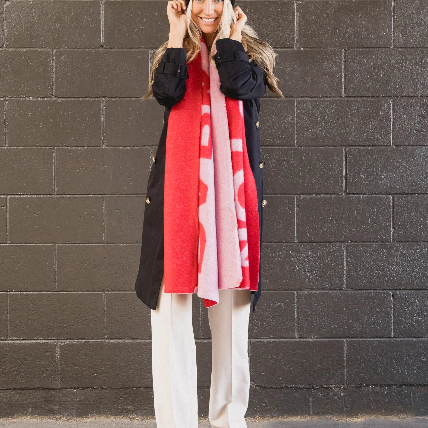 The Baxter Wool Scarf by Dark Hampton in lambswool