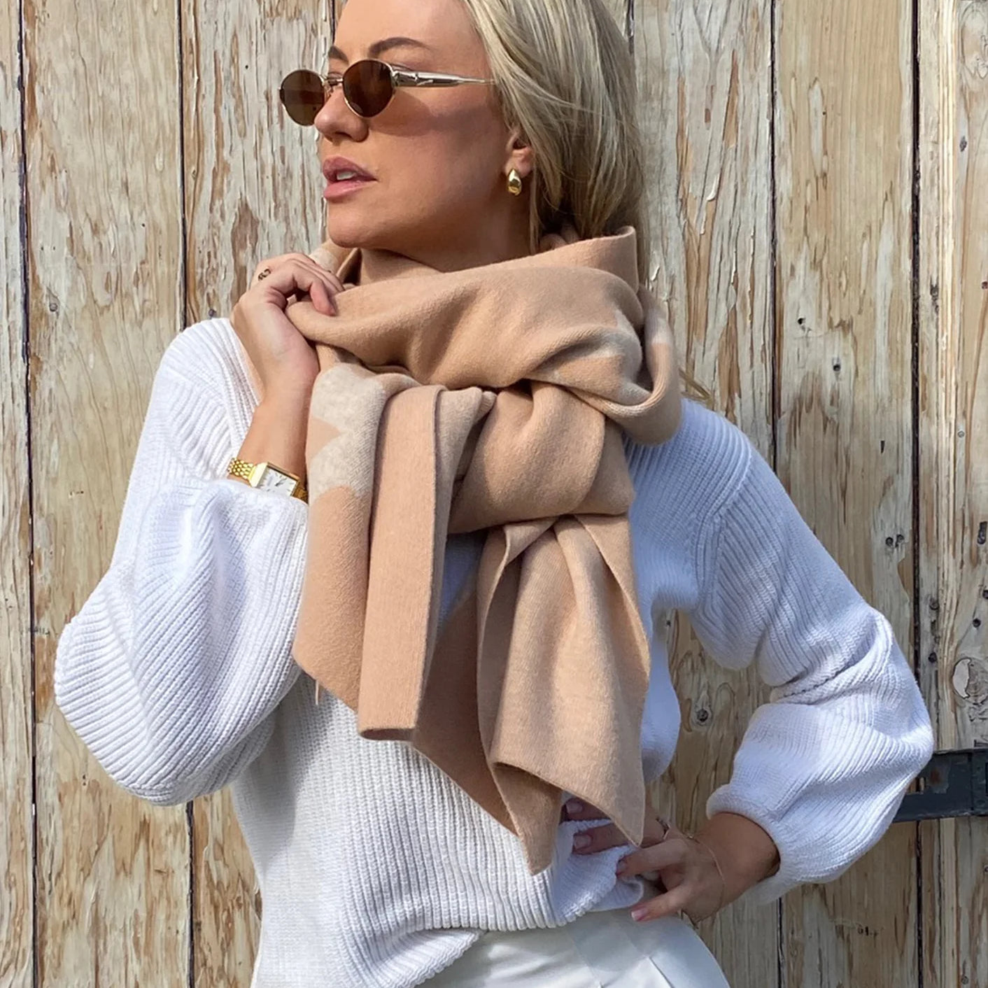 The Thompson Wool Scarf by Dark Hampton