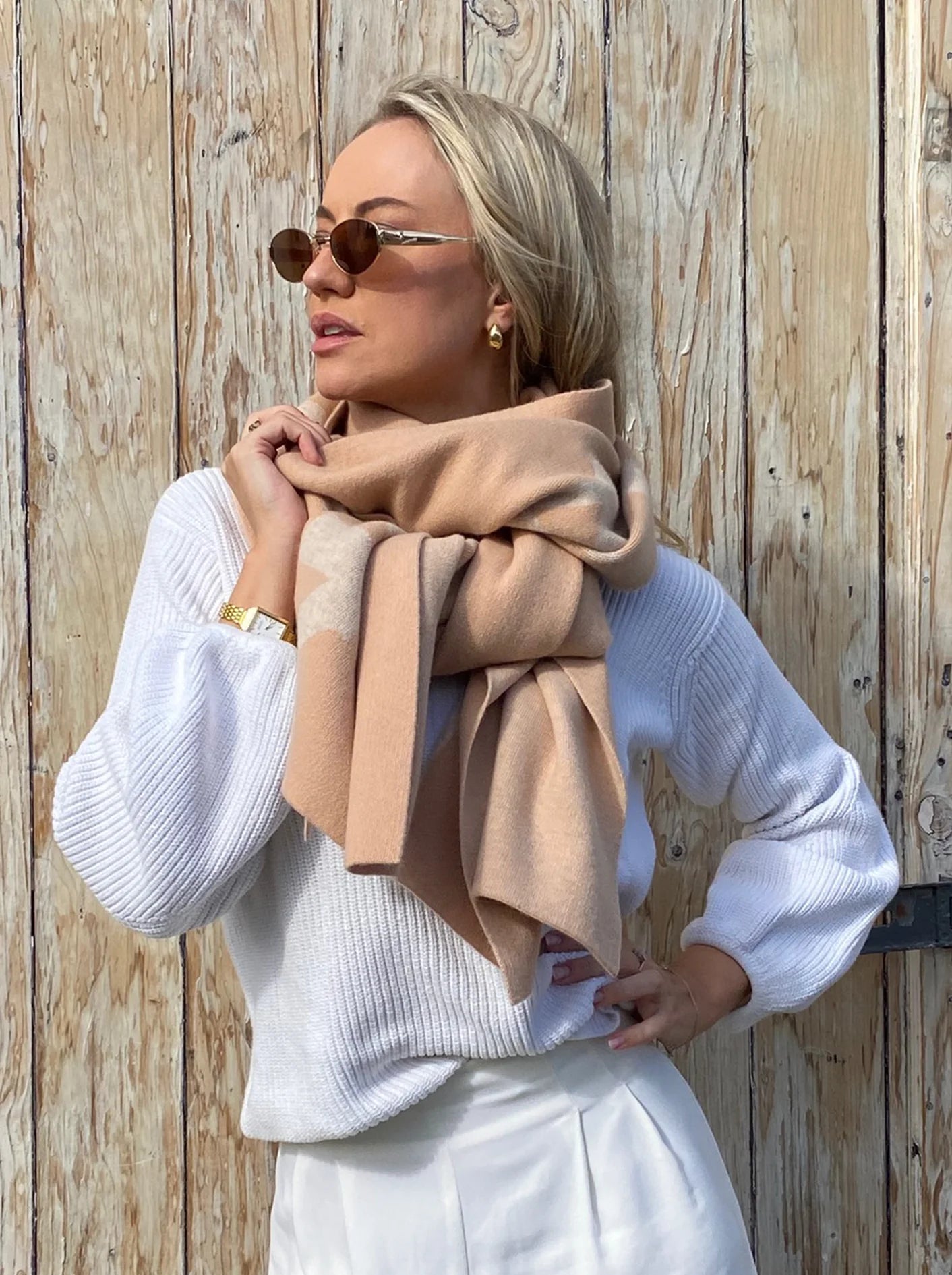 The Thompson Wool Scarf by Dark Hampton