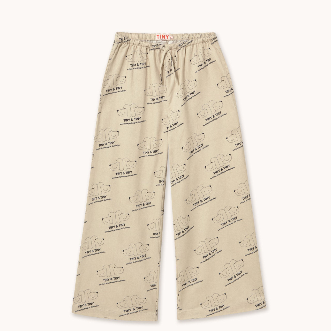 Tiny & Tiny Twill Pant – Dark Vanilla by Tiny Cottons