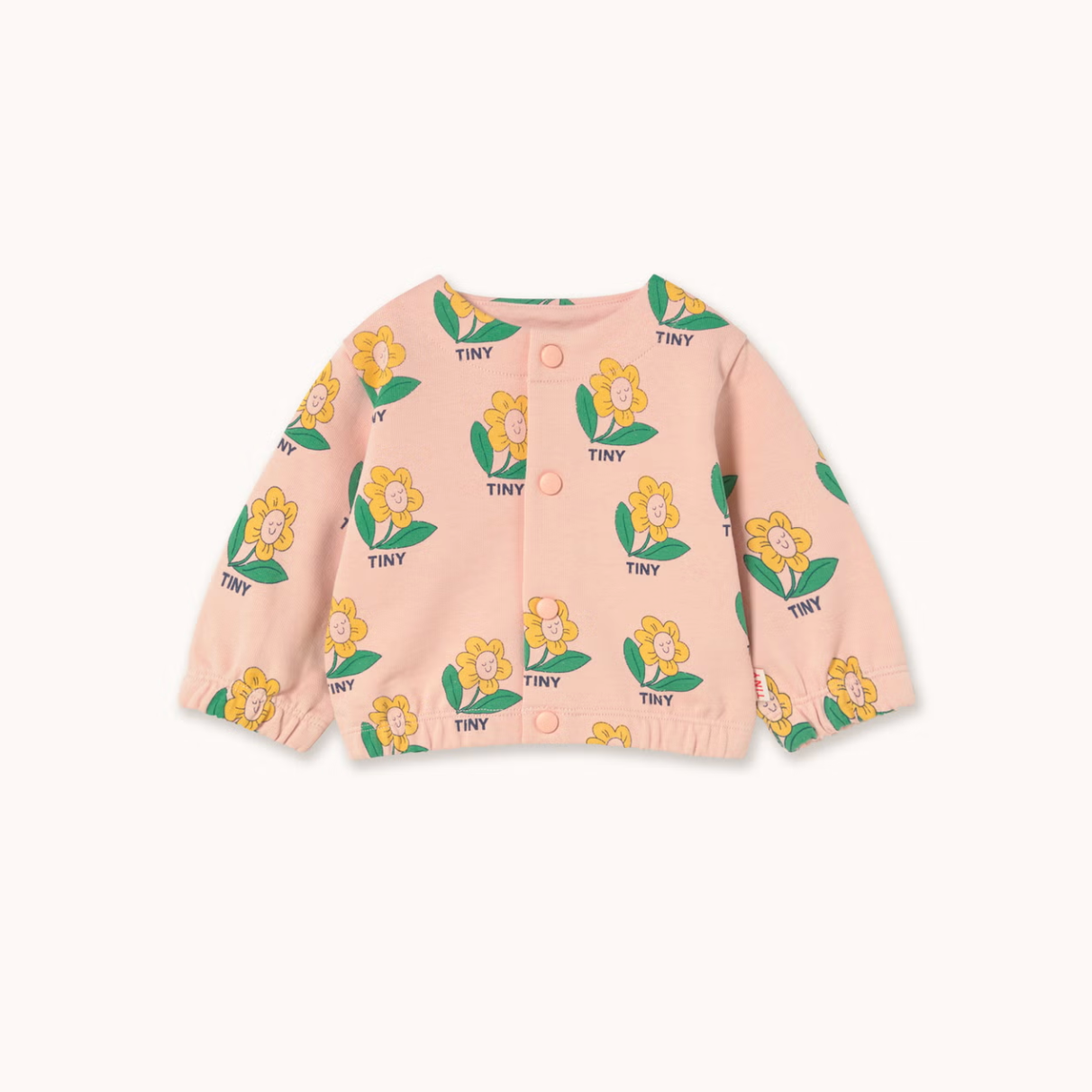 Tiny Flower Baby Jacket - Wild Rose | Tiny Cottons