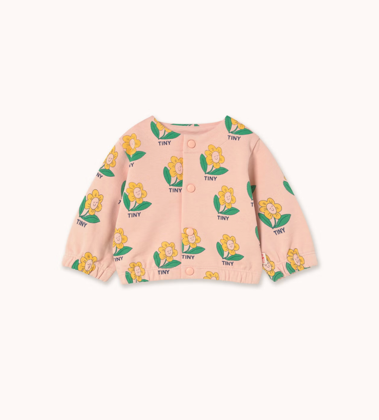Tiny Flower Baby Jacket - Wild Rose | Tiny Cottons
