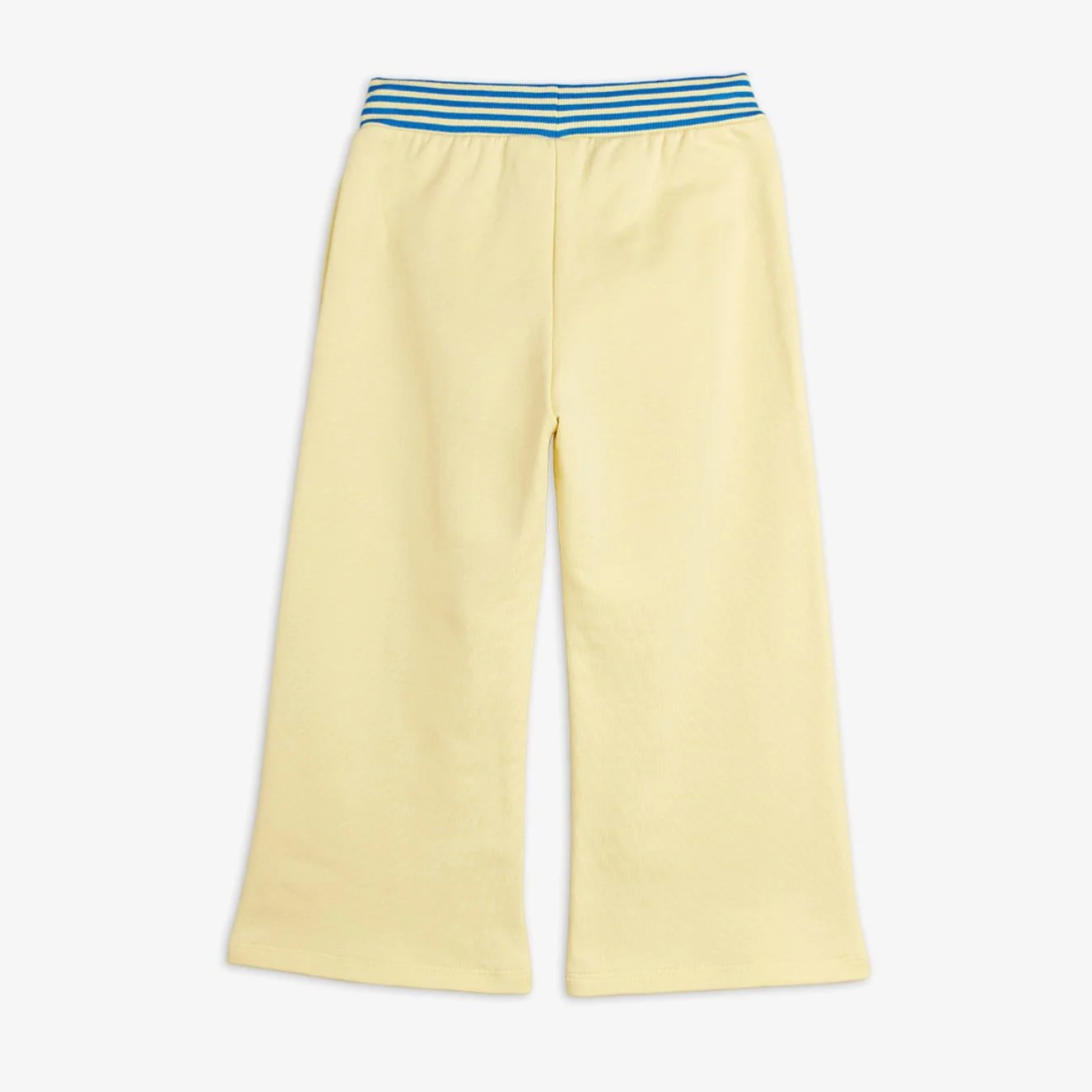 Back view of To the moon emb sweatpants - Yellow | Mini Rodini