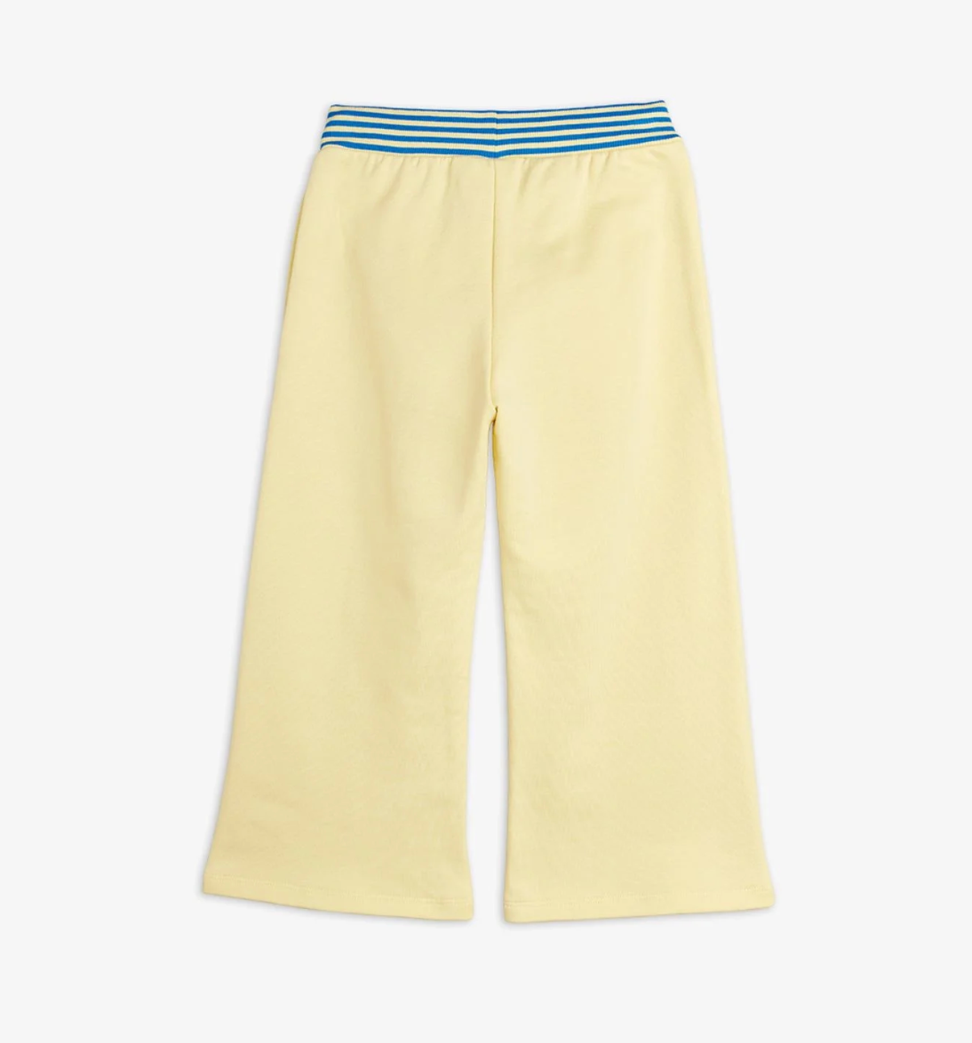 Back view of To the moon emb sweatpants - Yellow | Mini Rodini