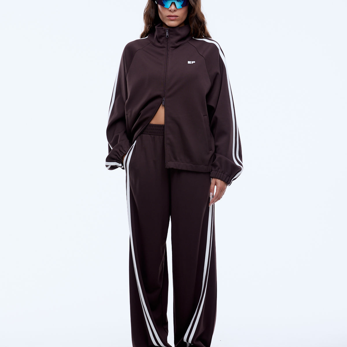 Valentina Zip Thru Cocoa by Ena Pelly