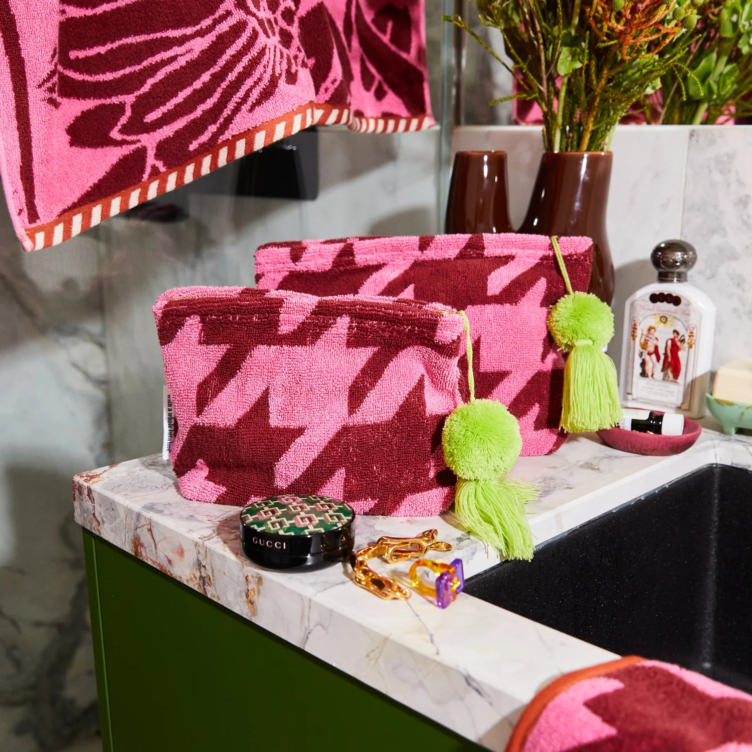 Vinita Terry Pouch - Cosmos by