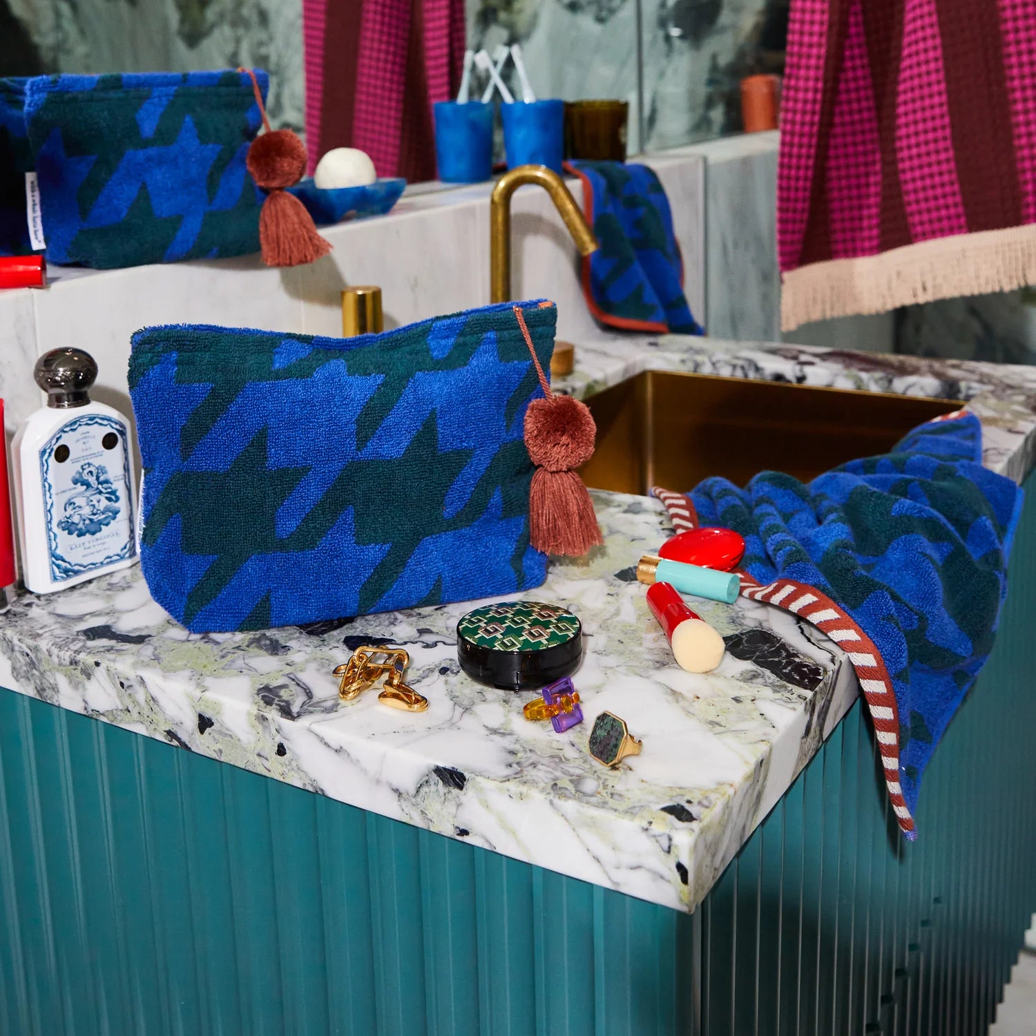 Vinita Terry Pouch - Lapis by