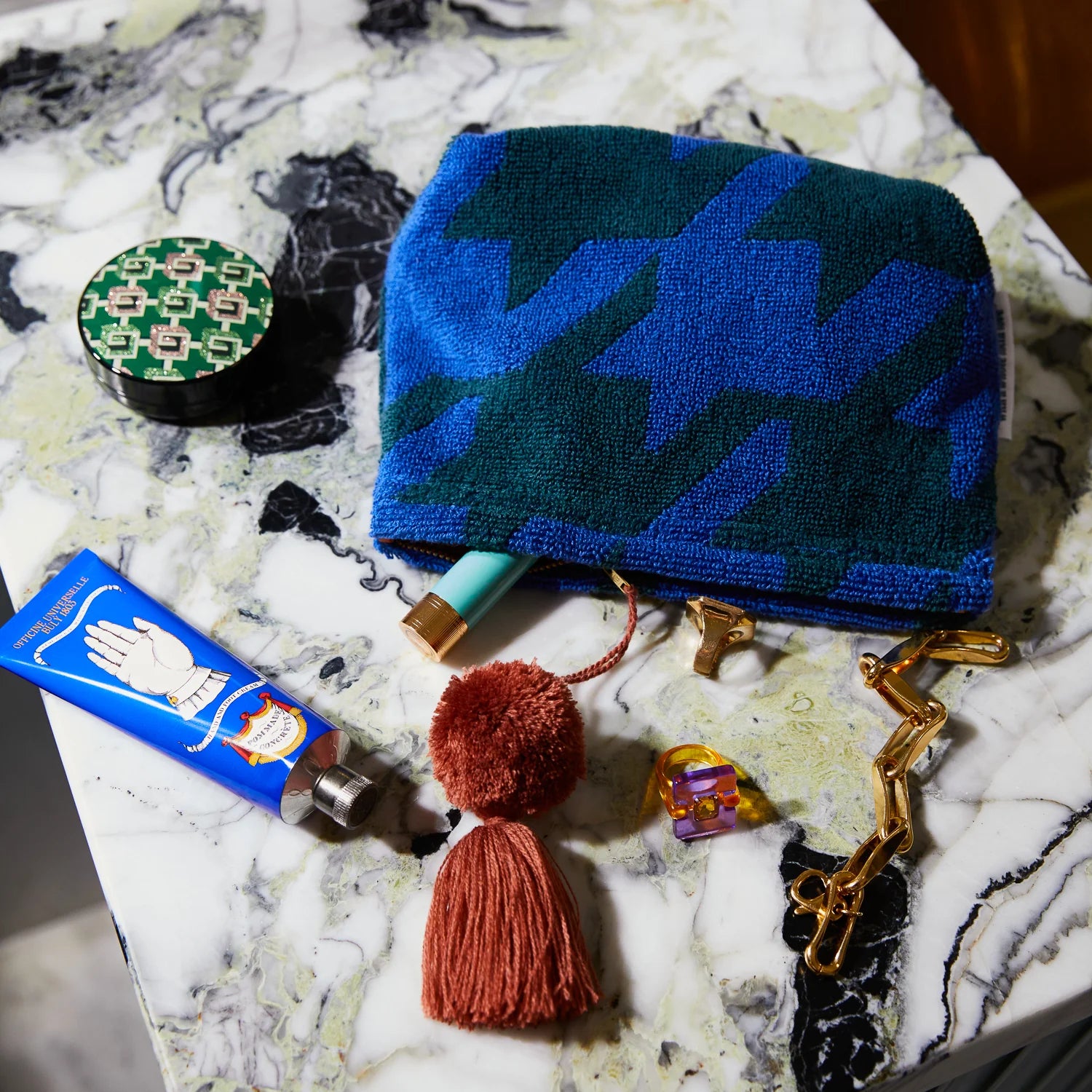 Vinita Terry Pouch - Lapis by