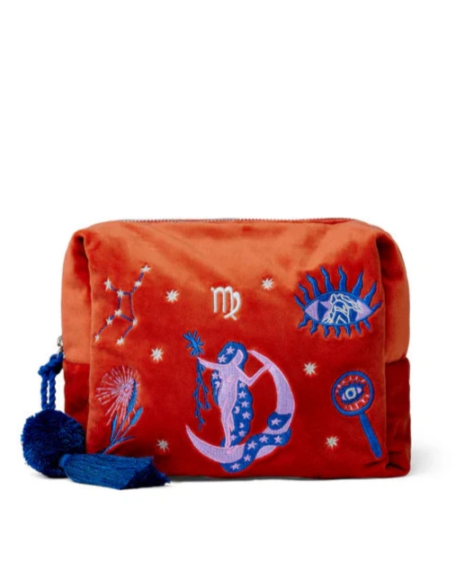 Virgo astrology cosmetic case by somewhere co