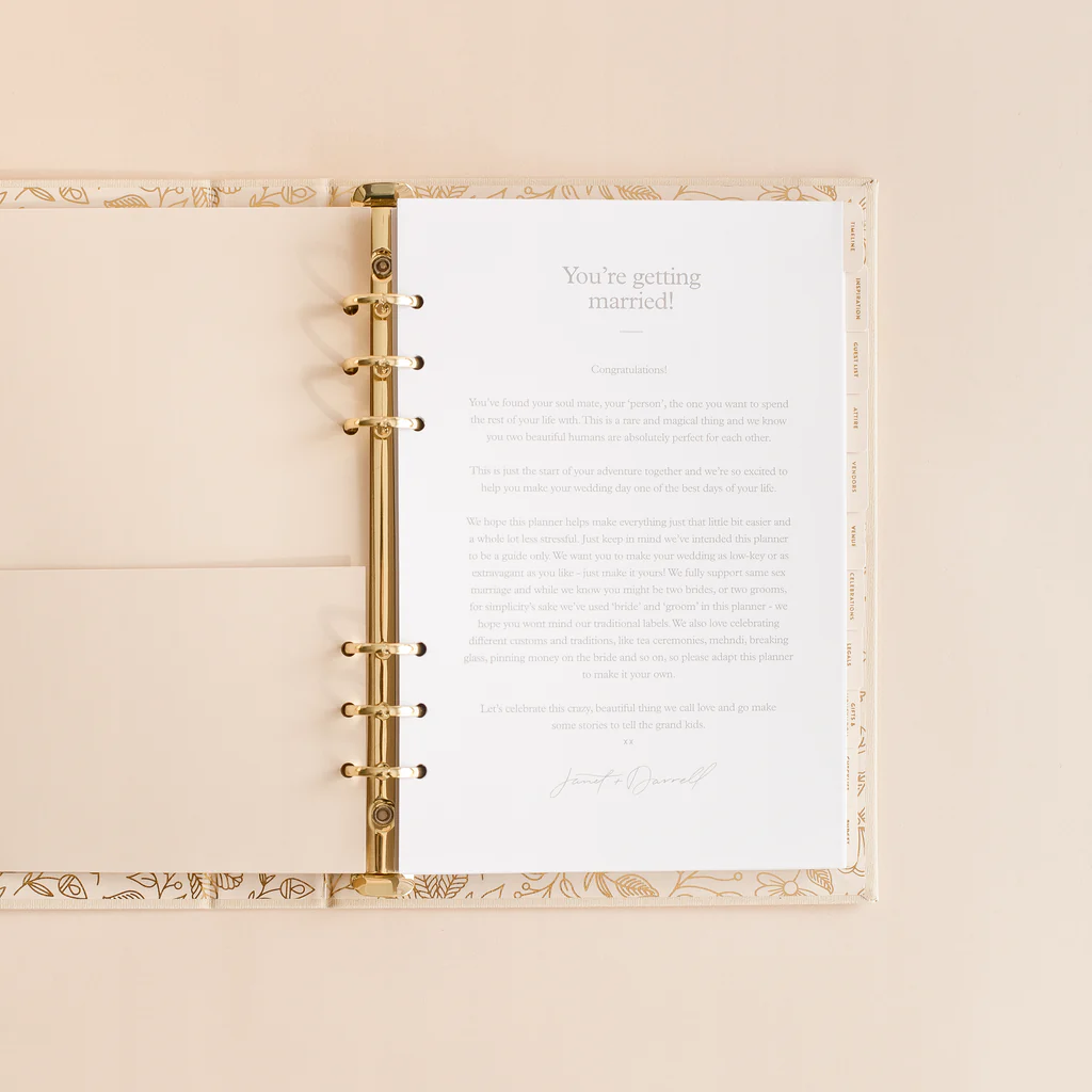 Wedding stationary Noosa