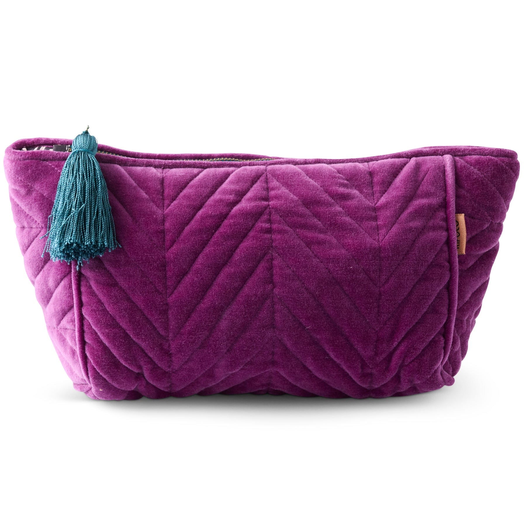 Wild Grape Velvet Toiletry Bag by Kip & Co