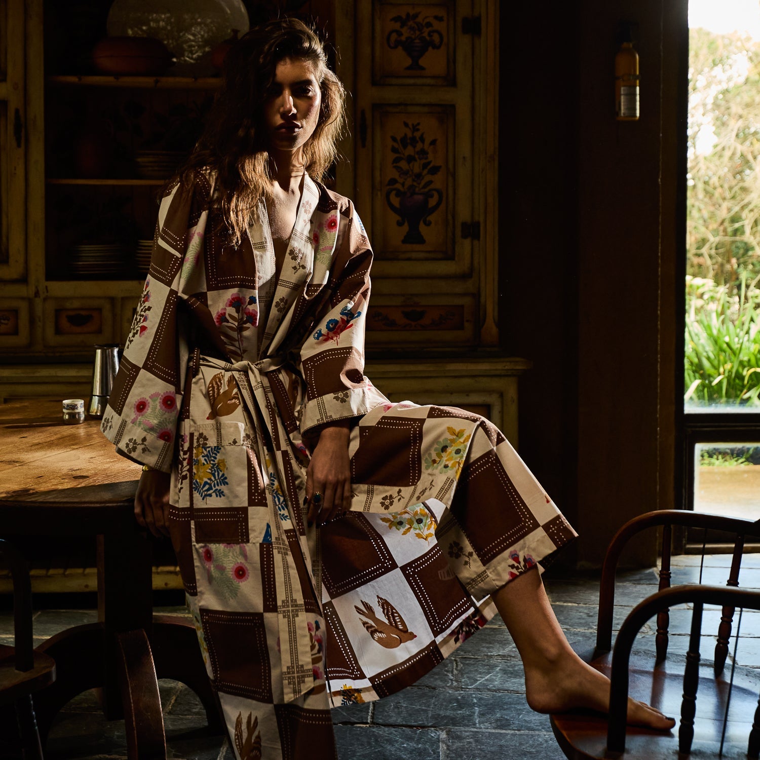 Winona Cotton Robe by Sage & Clare