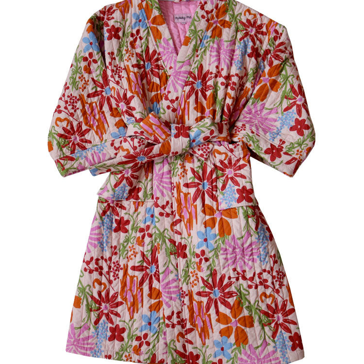 Winter Garden Quilted Robe by Mosey Me